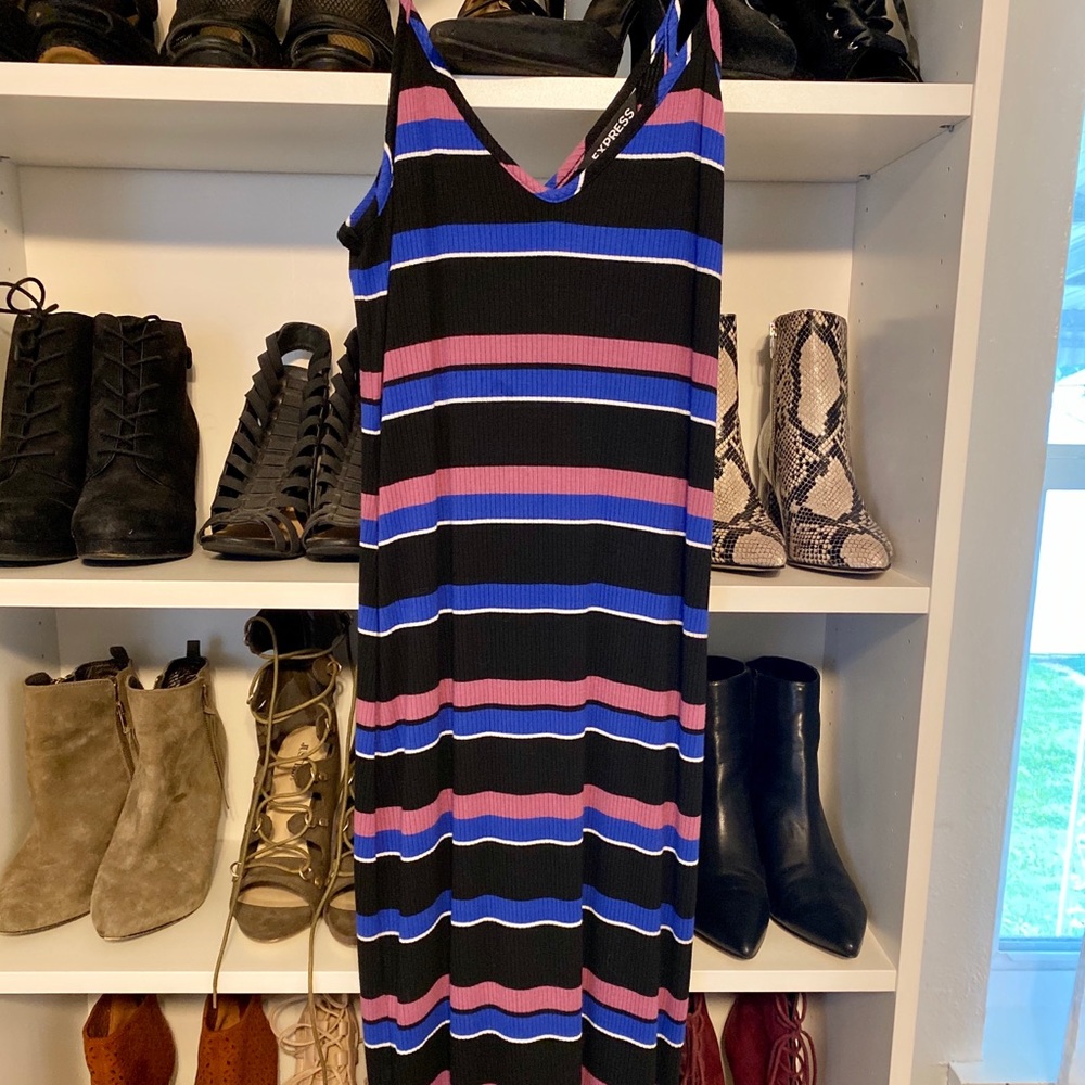 Ribbed express dress